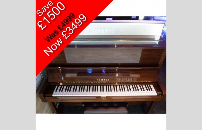 Yamaha Polished Mahogany U1A Upright Piano, Used - All Inclusive Premium Package (SN:4647937) - Image 1
